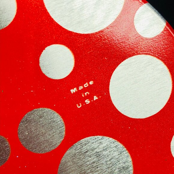 60s Tin Noisemakers Litho USA LOT of 9, Vintage Clackers, New Years Party Favors - Picture 6 of 10